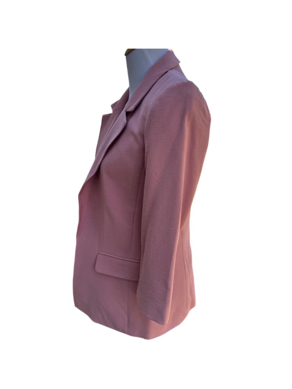 Loft Womens Peach Blazer Size M Lightweight Rayon/Nylon Blend Career New - Picture 15 of 16